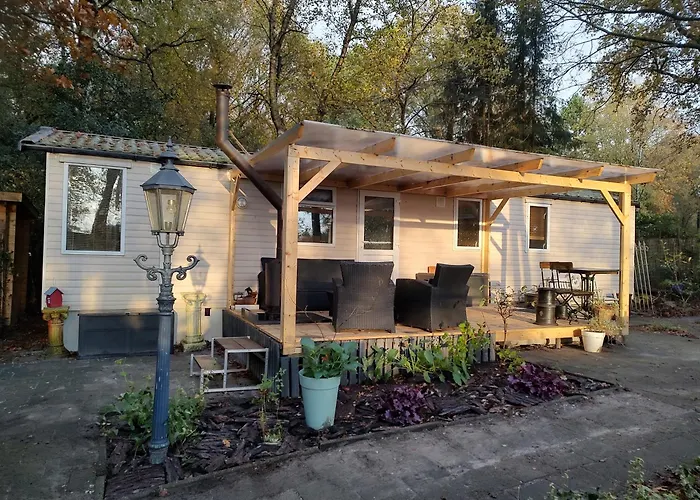 Chalet Met Veranda Aan Bosrand